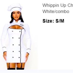 Whipping Chef 3 piece costume